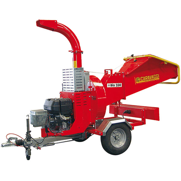 Biotrituradora BIO230K + remolque 750kg